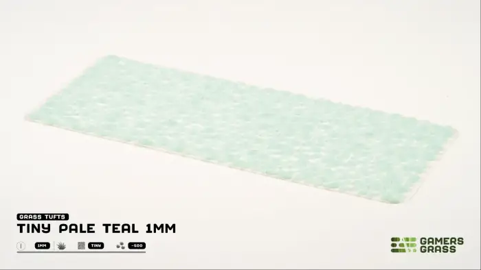 Tiny Tufts Pale Teal 1mm