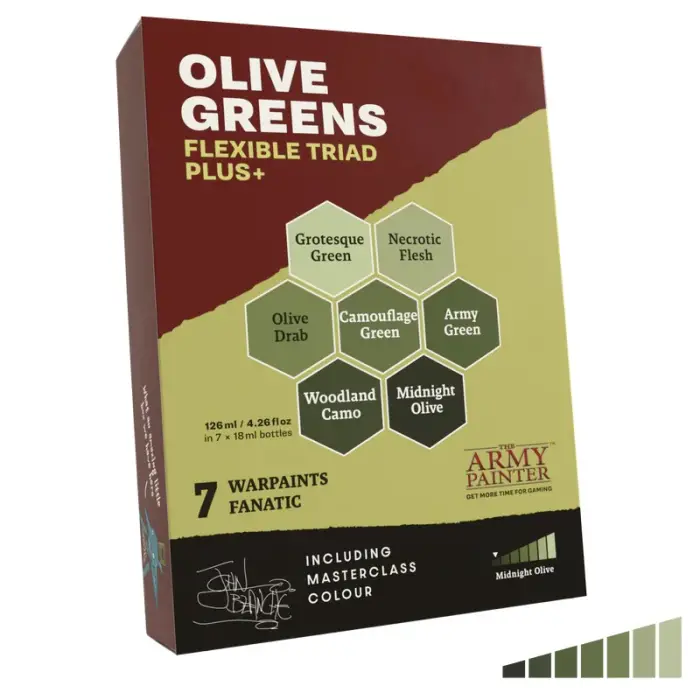 Flexible Triad PLUS+: Olive Greens