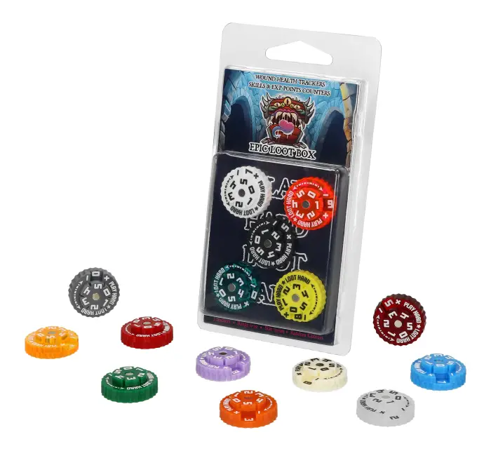 Trackers / Counters 25mm 0-59 (5 Trackers per package)