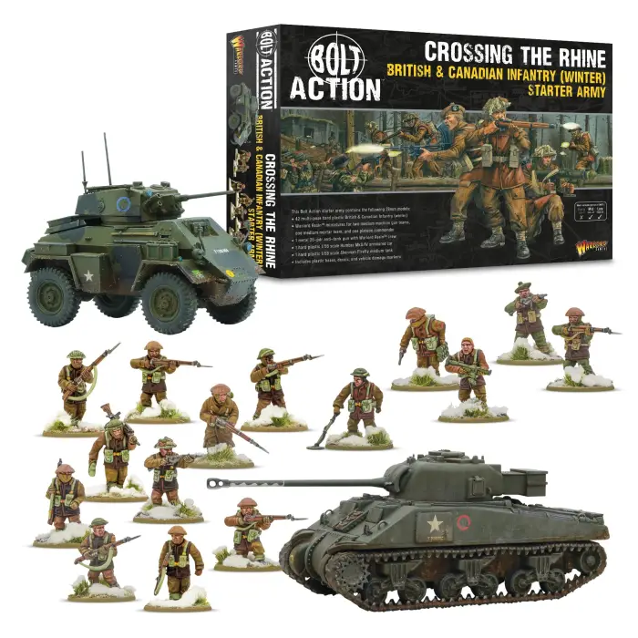 British & Canadian Infantry (Winter) Starter Army 