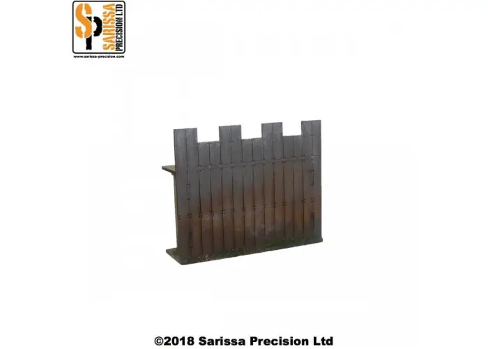 Wooden Palisade Wall (Straight)