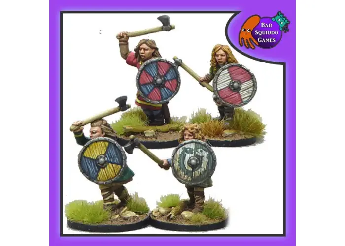 Shieldmaiden Warriors (with Axes)