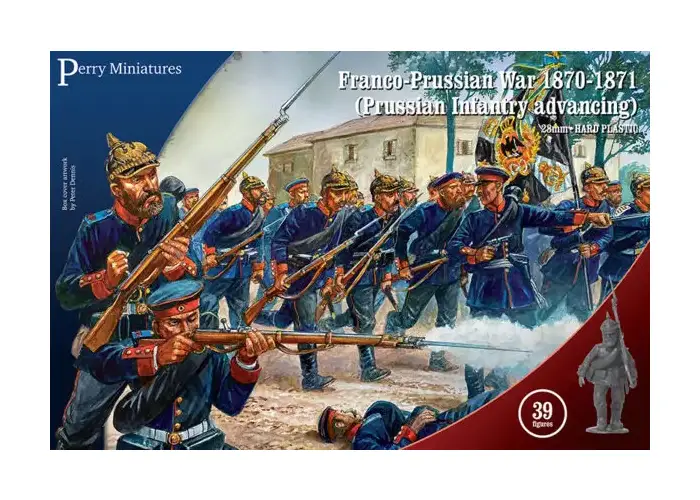 Franco-Prussian War 1870-1871 (Prussian Infantry Advancing)