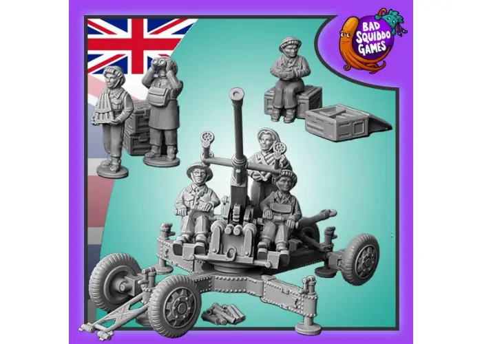 Bofors 40mm AA Gun & Crew