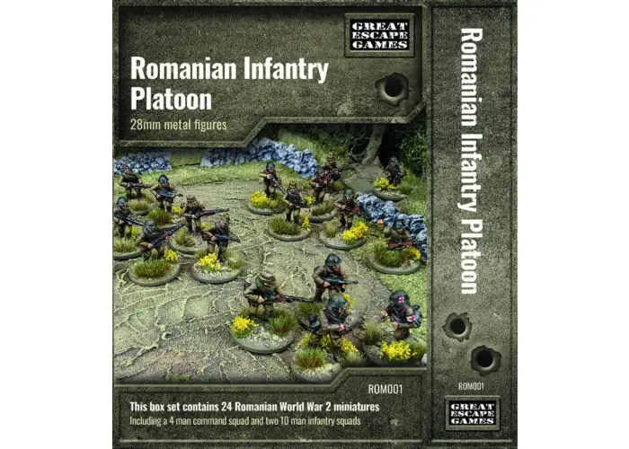 Romanian Infantry Platoon  Summer Uniform
