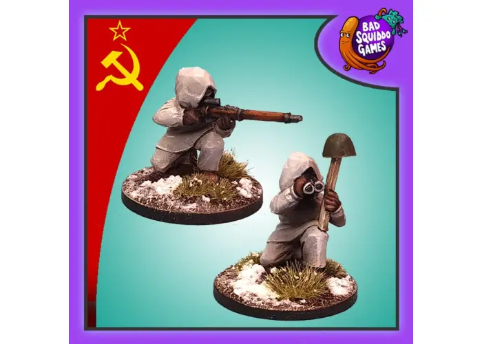 Snipers in Snow Suits