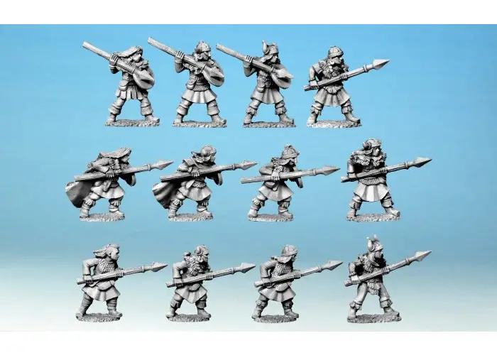 Shieldmaidens with Spears (15mm)
