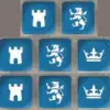 Photo of Medieval Dice - Blue  (SD18)