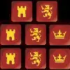Photo of Medieval Dice - Red  (SD19)