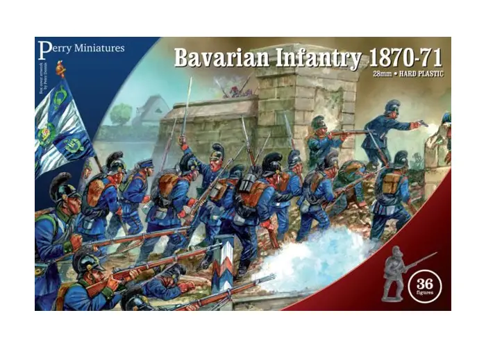 Franco-Prussian Bavarian Infantry 1870-71