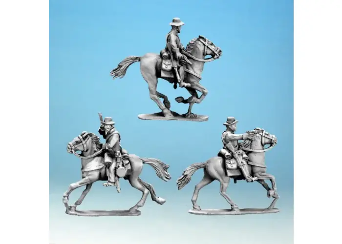 ACW Cavalry Armed with Pistols (Slouch Hats)