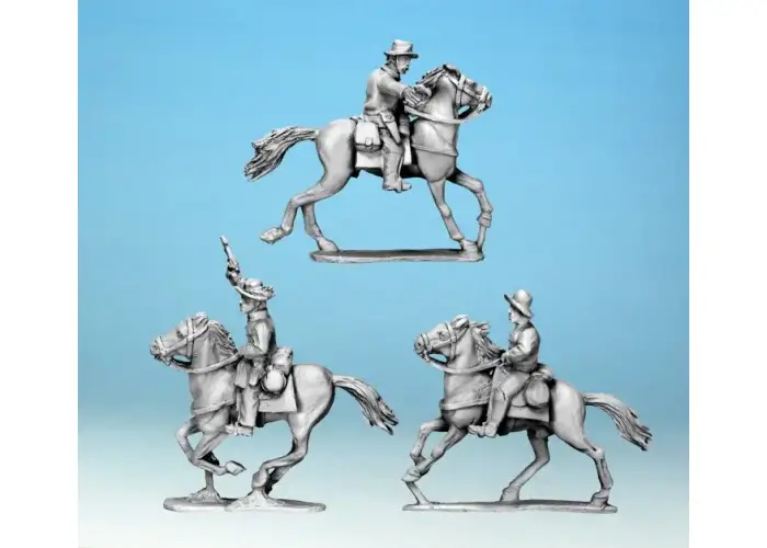 ACW Mounted Guerillas armed with Pistols