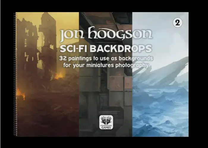 Jon Hodgson Sci-Fi Backdrops (A4)