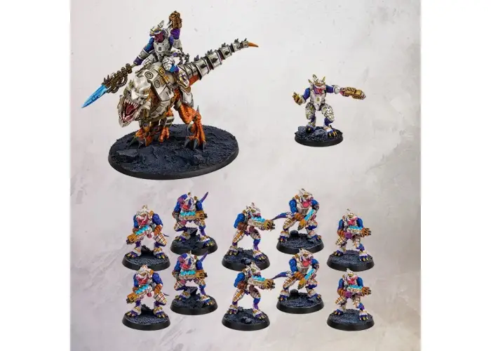 One Page Rules: Saurian Starhost Elite Expansion