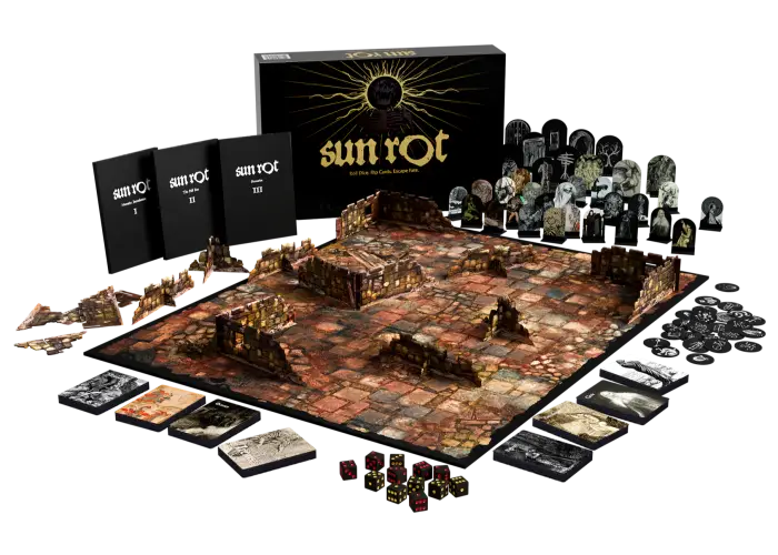 Sun Rot: Cooperative Grimdark Board Game