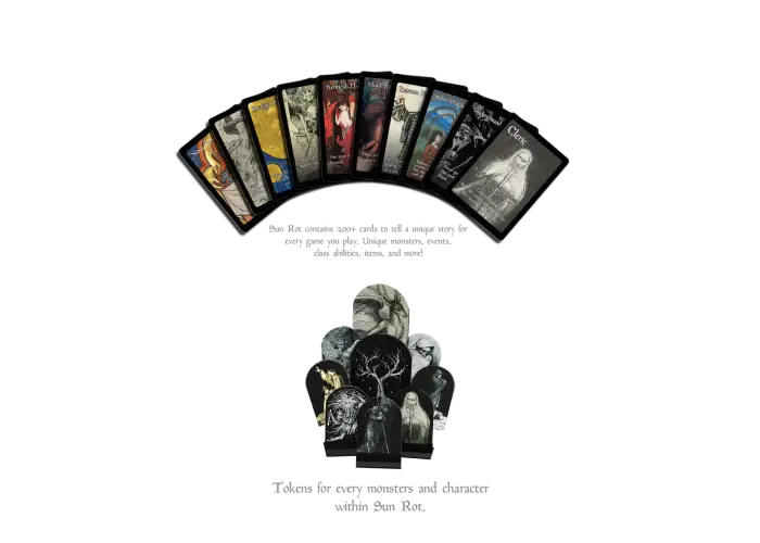 Sun Rot: Cooperative Grimdark Board Game