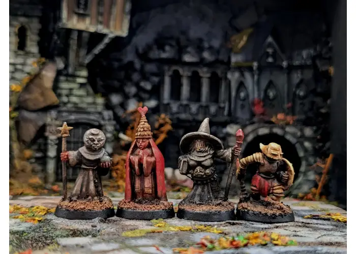 Sun Rot Core Characters : Set of 4 
