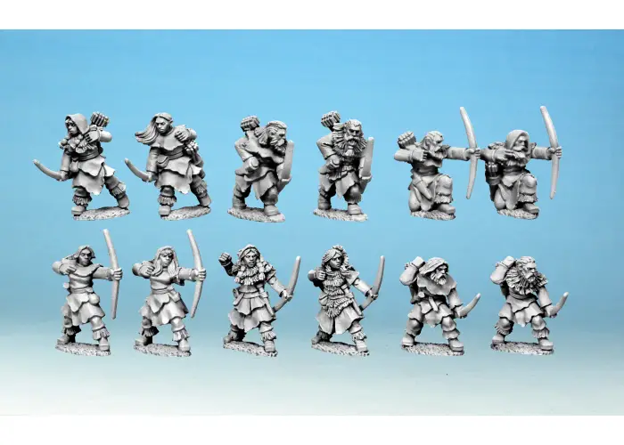 Savage Tribe with Bows (15mm)