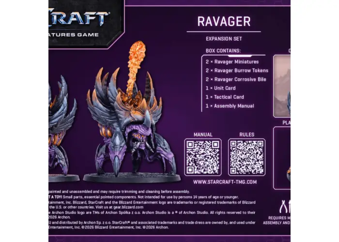 STARCRAFT® RAVAGER - ZERG - EXPANSION SET