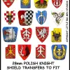 Photo of Polish Knight Shield Transfers (Preorder) (BK(NS)3)
