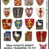 Photo of Hussite Knights Shield Transfers. (Preorder) (BK(NS)4)