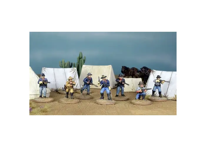 US Cavalry - Metal figures