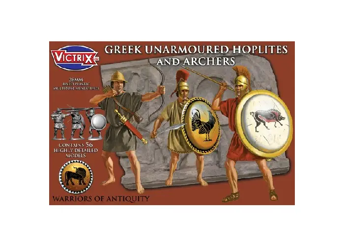 Greek Unarmoured Hoplites and Archers 