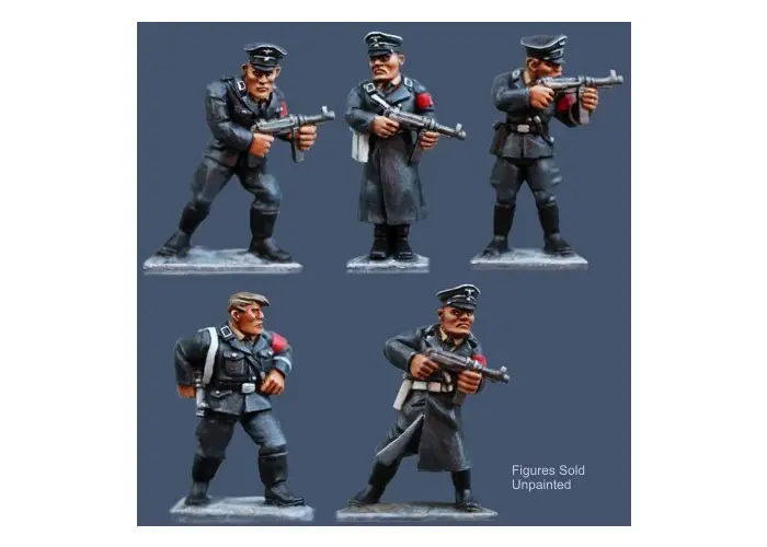 Arresting Gestapo Troopers.