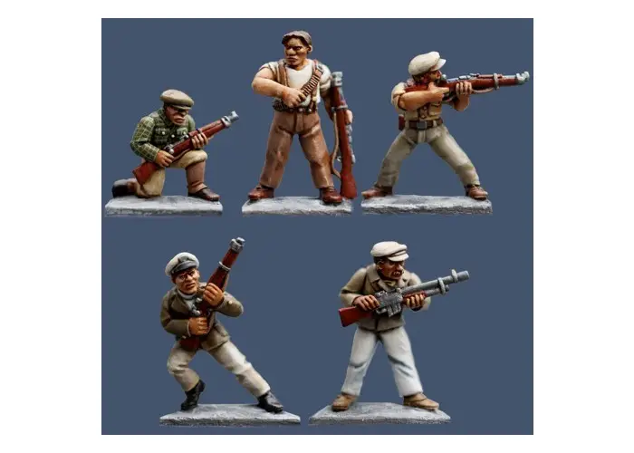 Merchant Sailors with Rifles